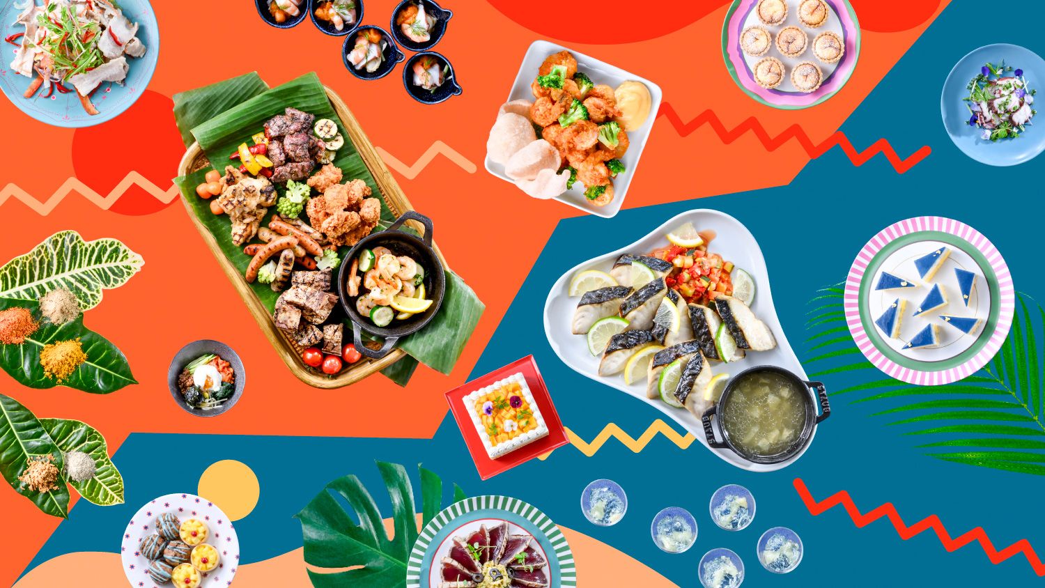 HOT & COOL SUMMER GASTRONOMY ～夏のディナー&スイーツビュッフェ～