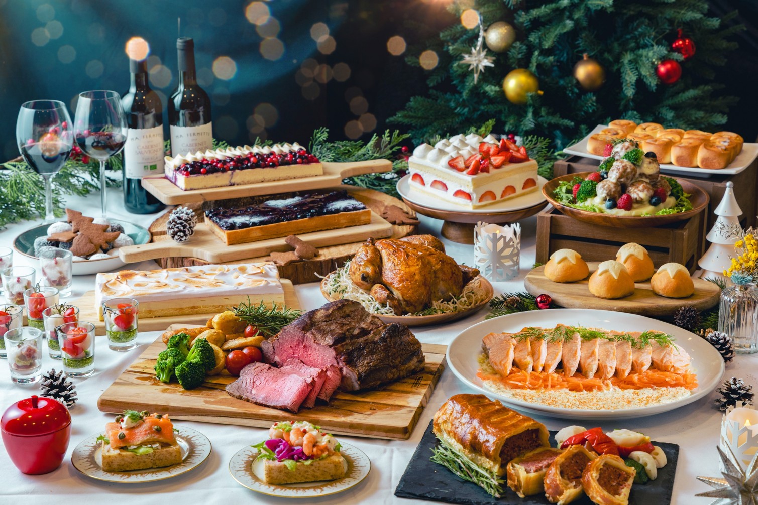 北欧クリスマスブッフェ