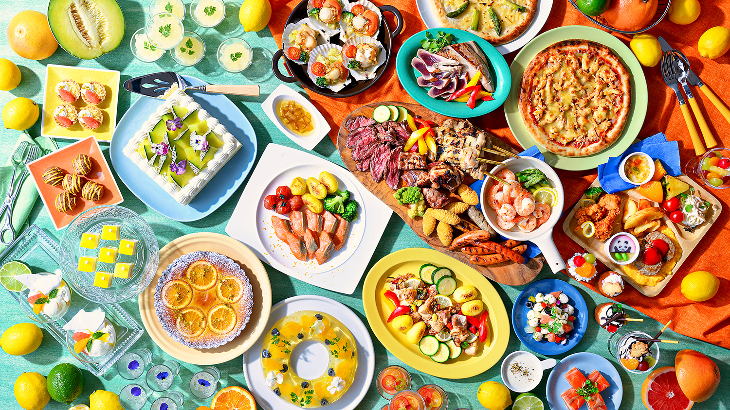 「Early Summer Festa ～初夏のグリルディナー&シトラススイーツビュッフェ～」を5/15より開催！