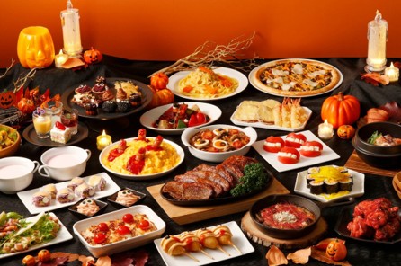 ディナービュッフェ「秋の味覚とハロウィーンフェア」